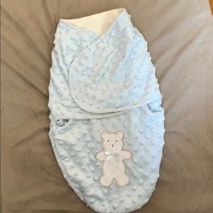 Fleece baby swaddle